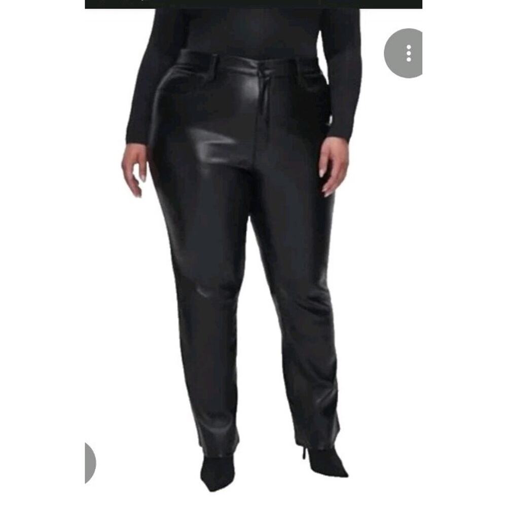 Maeve Anthropologie Faux Leather Pants Plus Size 24